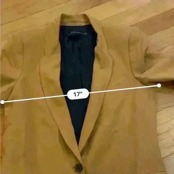 Zara Woman camel color blazer XS - Picture 6 of 7